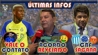 FECHADO ✅ CRUZEIRO E LFU FAZEM HISTÓRIA EM ACORDO BILIONÁRIO 🤬 CBF DE SACANAGEM ⚠️ TALISCA ON E [upl. by Ecined787]