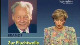 Tagesschau vom 16 September 1989 [upl. by Eri]