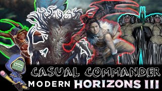 AZLASK 🆚 NADU 🆚 OMO 🆚 DISA  Modern Horizons 3 EDH  Casual Commander [upl. by Ayn]