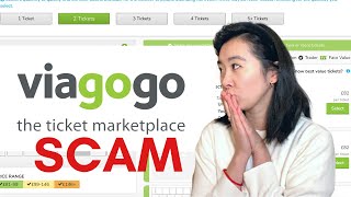 Viagogo SCAMMED me  how to outsmart them [upl. by Nnoj]