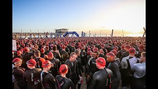 2017 Standard Bank IRONMAN 703 Durban Race Day Highlights [upl. by Eggleston]