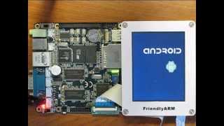 Running Android on FriendlyARM mini2440  System Info [upl. by Anassor69]