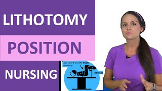 Lithotomy Position Nursing NCLEX Review [upl. by Torto]