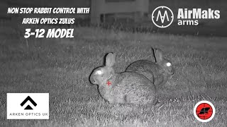 RABBIT CONTROL WITH ARKEN ZULUS 312 AIR RIFLE  THE BEST ON YOUTUBE [upl. by Armilda752]