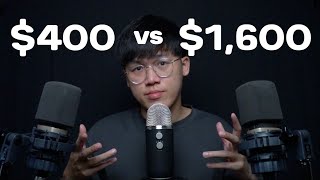 ASMR  Microphone Trigger Test amp Comparison  Blue Yeti Pro vs AKG 314 [upl. by Naffets]