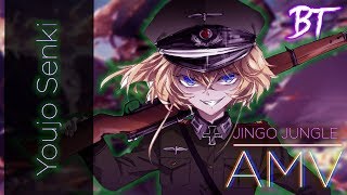 Аниму клип 『𝓐𝓜𝓥』▶  JINGO JUNGLE  quotYoujo Senkiquot Русский опенинг [upl. by Aned918]