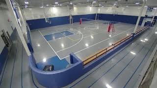 Christiansburg Recreation Center  Court B 04112022 Senior Volleyball [upl. by Ayota]