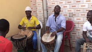 Traditional African Music 2024 Djembe e dun dun production PeSte [upl. by Ahsiekrats325]