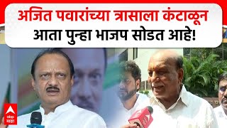 Laxman Dhoble On Ajit Pawar  अजित पवारांच्या त्रासाला कंटाळून आता पुन्हा मी भाजप सोडत आहे [upl. by Aramenta]