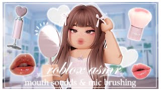 ꒰ roblox asmr 🌸 ꒱ ⋆˚࿔ DRESS TO IMPRESS but its MOUTH SOUNDS amp MIC BRUSHING ᐟ 𝜗𝜚˚⋆ [upl. by Stefa]