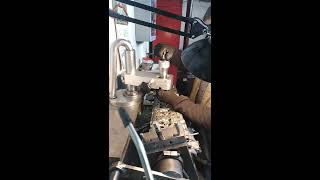 Manual valve seat cutting homemade [upl. by Rye]