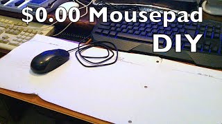 Explained DIY Custom Gaming Mouse Pad for 0 [upl. by Mahda]