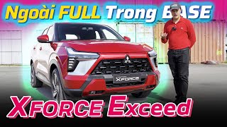 Chi tiết Xforce Exceed đang có giá 640 triệu Ngoài nhìn Full trong thì Base  Vlog Xe [upl. by Euhsoj356]