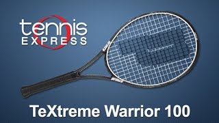 Prince TeXtreme Warrior 100 Racquet Review  Tennis Express [upl. by Dempsey]