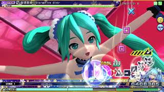 Project DIVA AC FT  崩壊歌姫 disruptive diva EXTRA EXTREME Perfect [upl. by Anavlys]