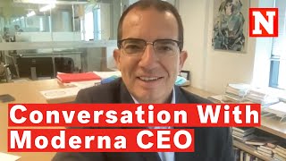 Moderna CEO Stéphane Bancel In Conversation With Newsweek CEO Dev Pragad [upl. by Spear384]