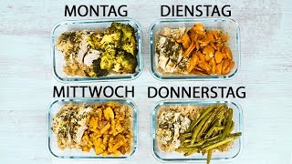 In 30 Minuten ein Essen für die ganze Woche machen [upl. by Isleana]