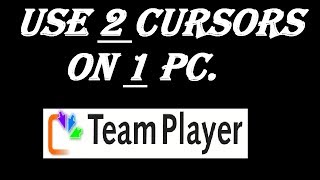 How to Control 2 Cursors on 1 PC  Control 2 Keyboards on 1 PC  2019 [upl. by Ilzel]