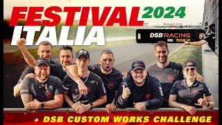 Wer gewinnt die Custom Works Challenge  Das Festival Italia 2024 in drei Kapiteln  DSB Racing [upl. by Murdoch285]