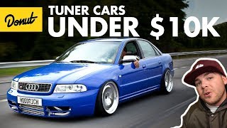 Best Tuner Cars Under 10k  The Bestest  Donut Media [upl. by Aleyak]