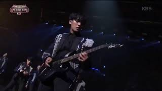 KBS GAYO DAECHUKJE 2017 SEVENTEEN MINGYU PLAYING GUITAR [upl. by Aitnic478]