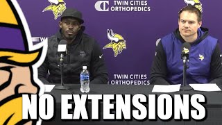 Minnesota Vikings Ownership No Extensions for Kwesi AdofoMensah or Kevin OConnell Right Now [upl. by Ehman]