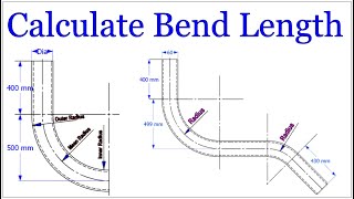 How to calculate Bend Length [upl. by Arahsit]