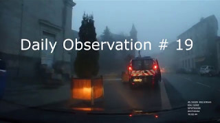 Daily Observation  19 ► Un controle  du rallye et des stops [upl. by Akimahc176]