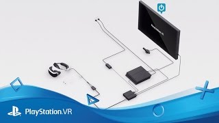 PlayStation VR From SetUp to Play  Part 2  Getting Connected [upl. by Cirdahc]