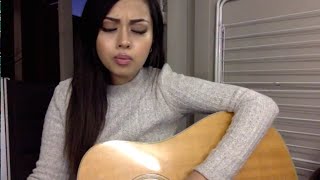 Chris Brown  Grass Aint Greener Acoustic Cover Tia Obed [upl. by Hanavas245]