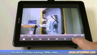 Archos 97 Carbon 1080p video test [upl. by Floro327]