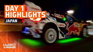 Day 1 Highlights  WRC FORUM8 Rally Japan 2024 [upl. by Zaller719]