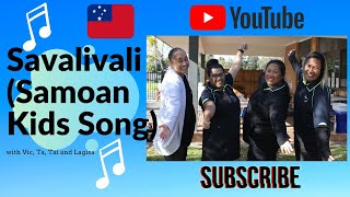 Savalivali Means Go For A Walk Part 1  Samoan Kids Music  Jigsaw Childcare Online Learning [upl. by Zendah]