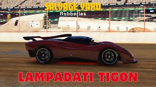 Lampadati Tigon Heist Madness Salvage Yard Robberies  GTA 5 Online DLC Update [upl. by Ynnos]