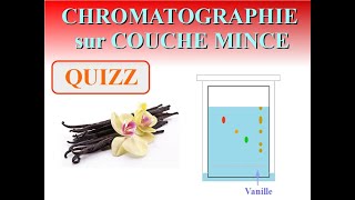 CHROMATOGRAPHIE sur COUCHE MINCE  QUIZZ  Chimie Seconde [upl. by Eendys841]