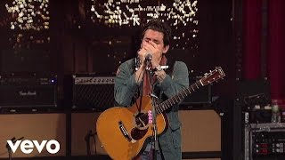 John Mayer  Born and Raised Live on Letterman [upl. by Enylorac]