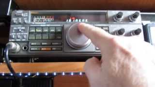 KENWOOD TS440s CON ACOPLADOR DE ANTENA [upl. by Inattyrb]