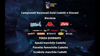 Campionati Nazionali Gold Cadetti e Giovani  terza giornata [upl. by Nylrak]