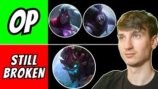 Wild Rift Tier List Patch 51d [upl. by Nomelif]