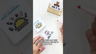 Subscription Box Exclusive Mini Coloring Calendar shorts coloringbook coloringbookforadults [upl. by Reniti236]