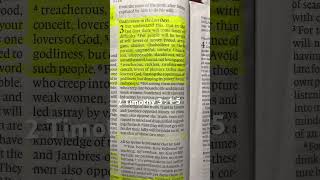 2 Timothy 3 15 In The Last Days God Jesus HolySpirit scripture christian scriptures [upl. by Odnumde]