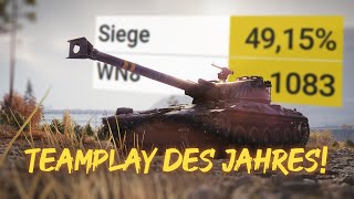 Teamplay des Jahres Schaut nicht auf Stats World of Tanks [upl. by Hawken665]