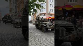 Liberation Day Pilsen 🇨🇿🇺🇸🇧🇪 pilsen czech armor [upl. by Cut]