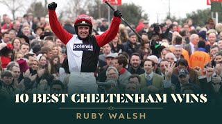 RUBY WALSHS 10 BEST CHELTENHAM FESTIVAL WINS [upl. by Joaquin6]