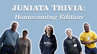 Juniata Trivia Homecoming Edition  Student Life [upl. by Ahsela985]