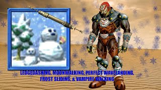 The Gerudo Ice Scrolls Ledgedashing Moonwalking Perfect Wavelanding Frost Slide Vampire Walking [upl. by Niatsirhc693]