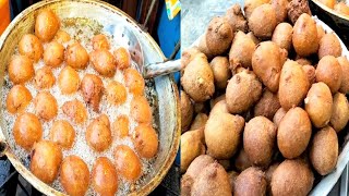 This Man Making Crispy amp Delicious Gulgula With Coconut  Tasty Food  Bangladeshi Street Food [upl. by Poulter]