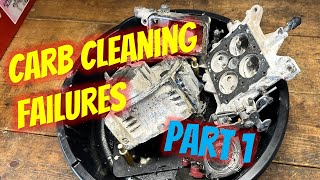 Carburetor Cleaning Solutions Tested  PART 1 [upl. by Georgianne]