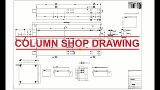 Structural Steel Detailing Basic Demo [upl. by Naeerb]