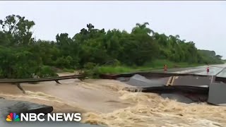 Deadly flooding in Brazil leaves 10 dead [upl. by Forrest]